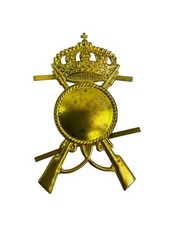 Distintivo berretto elmetto midollo fanteria esercito italiano ww2