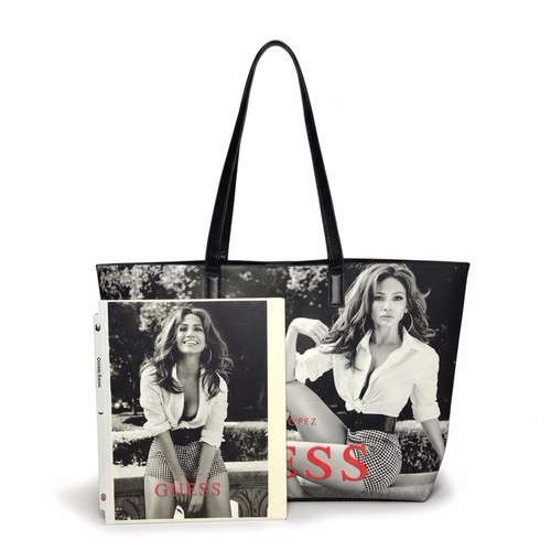 Borsa tote abbinata - e, stampa