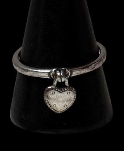 Anello pendente cuore - anello,