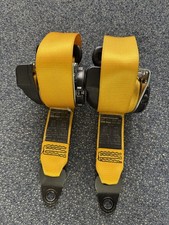 Cinture di sicurezza anteriori ORIGINALI PORSCHE 911 964 993 GIALLE RS 96480303304