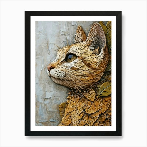 Quadro esotico gatto pelo - esotico, a