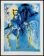 Salvador dali litografia - dali,
