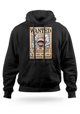 Felpa con Cappuccio Wanted