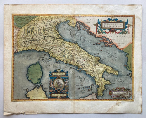 Abraham ortelius carte de - carte,