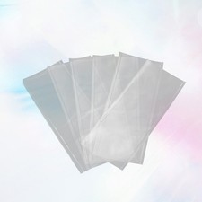 Sacca da pesca con solubile per acqua da 50 pezzi PVA per esca solida (bianco)