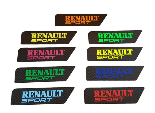 Renault clio plaque logo - clio, rs