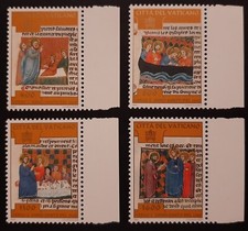 Francobolli Vaticano Verso l'anno Santo 2000 Mc 1225/1225 Yt 1084/1087 1997