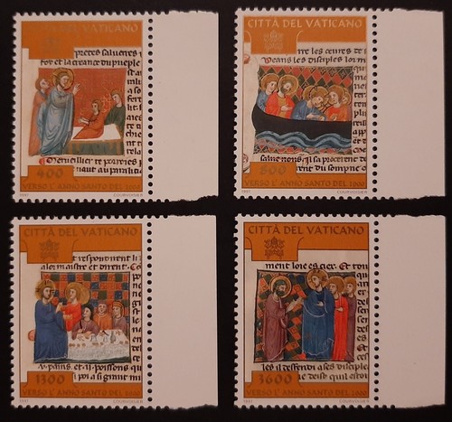 Francobolli vaticano verso - francobolli,