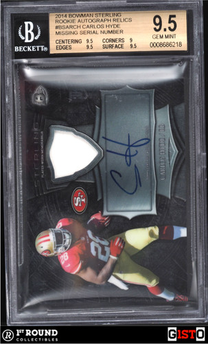 Pop carlos hyde bgs - 1, con