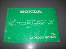 HONDA PX 50 S CATALOGO PARTI RICAMBIO