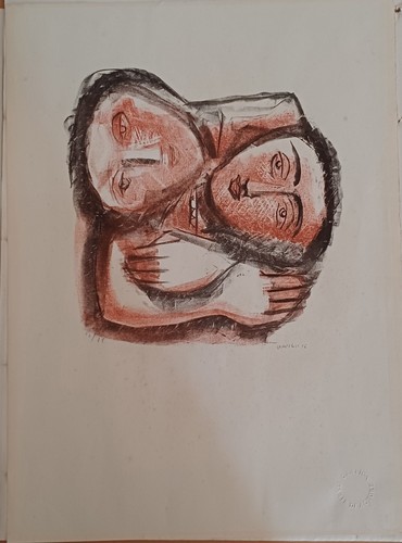 Massimo campigli abbraccio - campigli, l'abbraccio