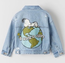 Giacca jeans ZARA x Snoopy per