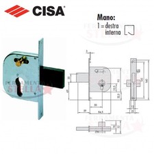 SERRATURA A INFILARE CISA