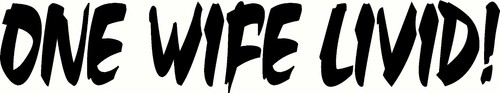 One woman livid stickers - one,