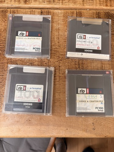 Iomega zip disk 100mb usato - disk,