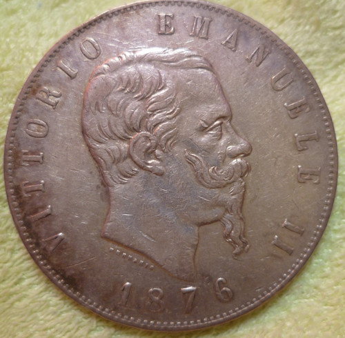 Lire 1876 vittorio - lire,