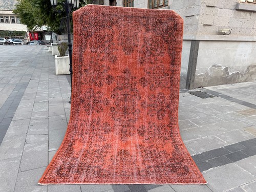 Tappeto oushak terracotta - in,