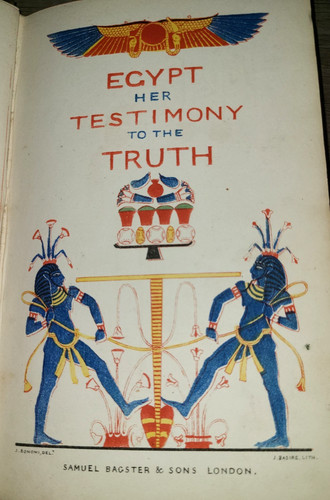 Antique book egypt her - antique, book,