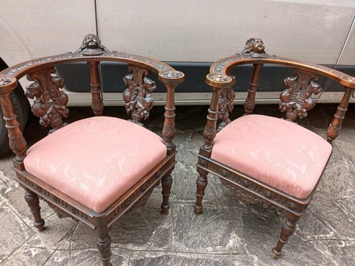 Coppia poltroncine noce - coppia,