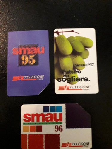 Scheda telefonica smau - scheda,