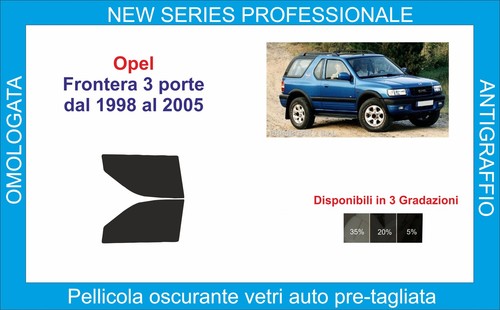 Pellicole oscuranti vetri - pellicole, opel