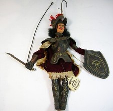 Antico pupazzo asta marionetta
