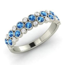 1Ct Round Cut Natural  Topaz