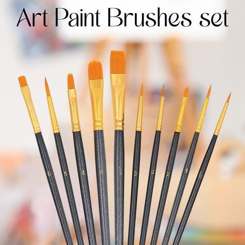 Set pennelli pittura - pittura, artista