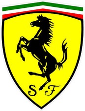 #B266 (1) 12" Ferrari Prancing