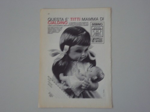 Advertising pubblicità 1970 - pubblicità,