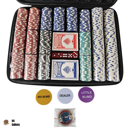 500 pezzi poker chip - pezzi,