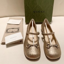 Ballerine Gucci glitter oro