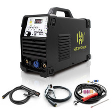 HZXVOGEN 200A 4 in 1 HF TIG AC/DC Saldatrice per Alluminio MMA ARC Argon Impulso