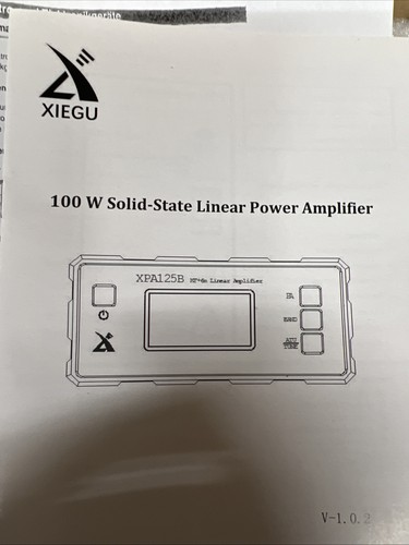 Xiegu xpa125b amplificatore - xiegu, di