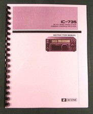 Icom IC-735 Manuale di