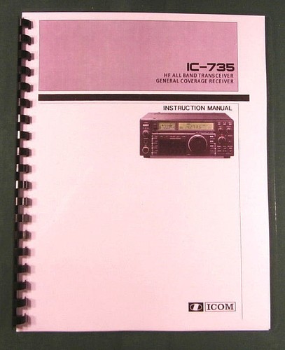 Icom 735 manuale di - icom,
