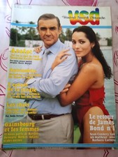 Revue VSD de 1983 - Sean Connery, Barbara Carrera, Jane Fonda, Serge Gainsbourg