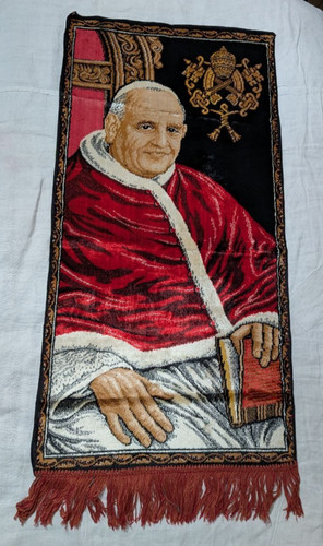 Arazzo drappo papa buono - drappo,