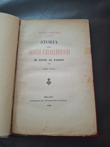 Gamberini storia degli - a.,