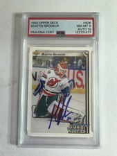 Martin Brodeur 92 UD 408 PSA10