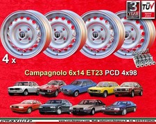 4 Cerchi+Dadi Alfa Romeo 6x14