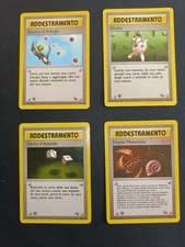 Lotto 4 Carte FOSSIL Prima