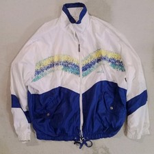 ELLESSE MATS WILANDER Vintage 90s Monte Carlo 1991 Tennis Giacchino Jacket 54 L