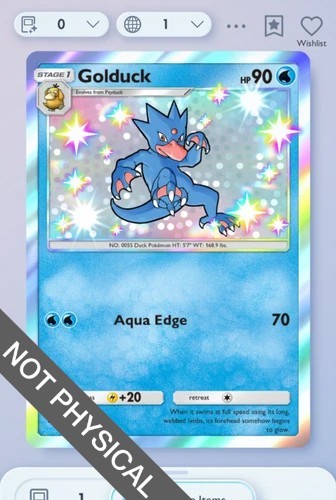 Pokemon tcg pocket golduck - pokemon,