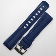 Cinturino gomma Omega originale Nuovo con fibbia 21/18 - 120-85