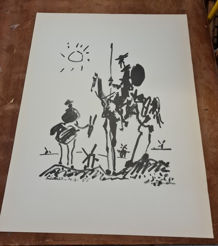 Picasso don chisciotte - don,