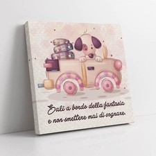 Quadro per Cameretta con Frase