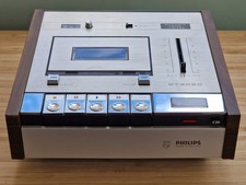 PHILIPS registratore a cassette stereo vintage N2 506/15
