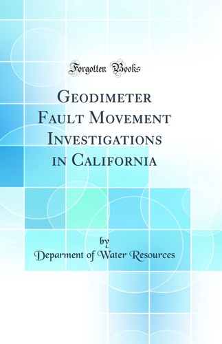 Geodimeter fault movement - geodimeter,