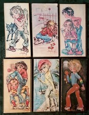 Idylle Falconi AKA Jolylle 6 Vintage BOYS GIRLS Wide Eyes '60 '70 DA RESTAURARE